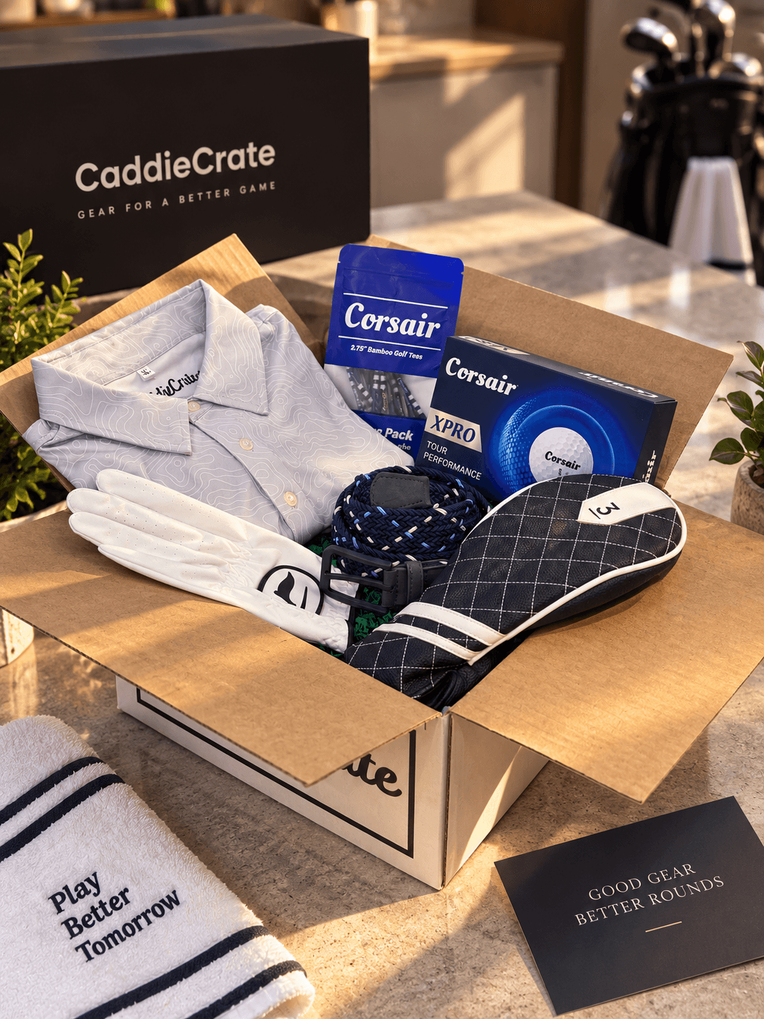 The CaddieCrate Box
