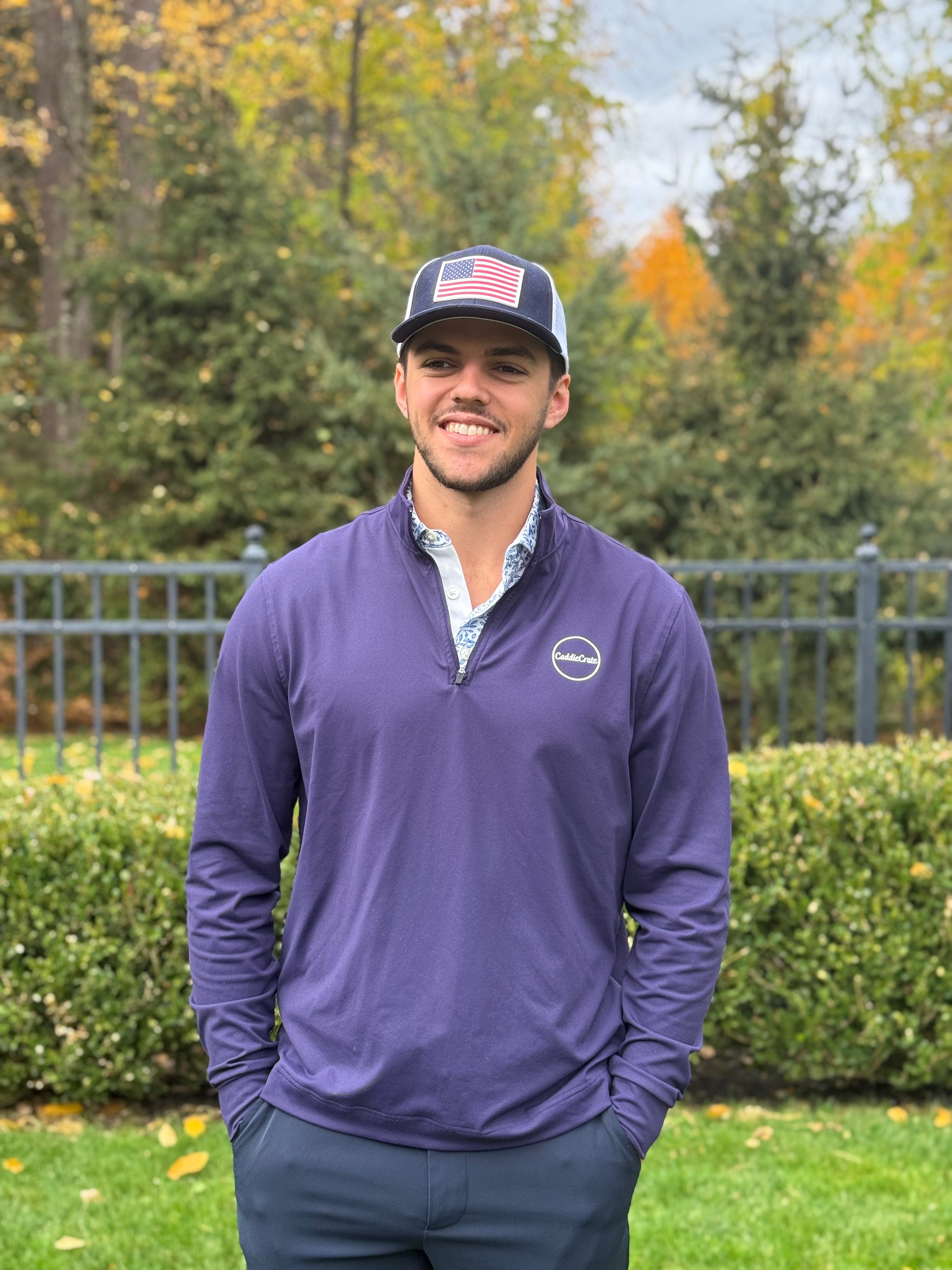 Navy Performance Q-Zip