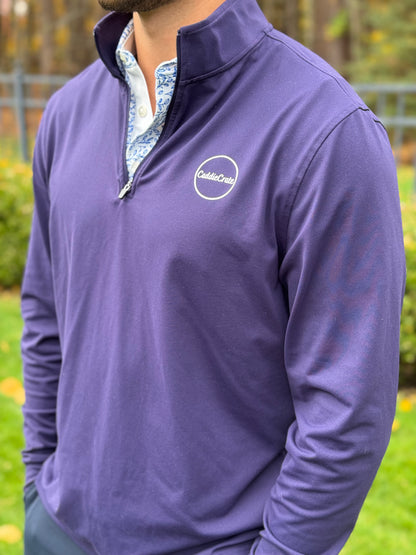 Navy Performance Q-Zip